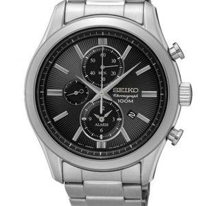 Seiko Chronograph Analog Quartz Hardlex Crystal